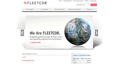 Desktop Screenshot of fleetcor.com